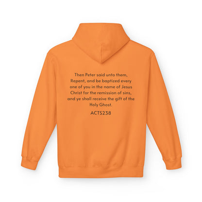 Christian Kingdom ID Acts 2:38 Hoodie - NZC Apparel: Nashz Couture