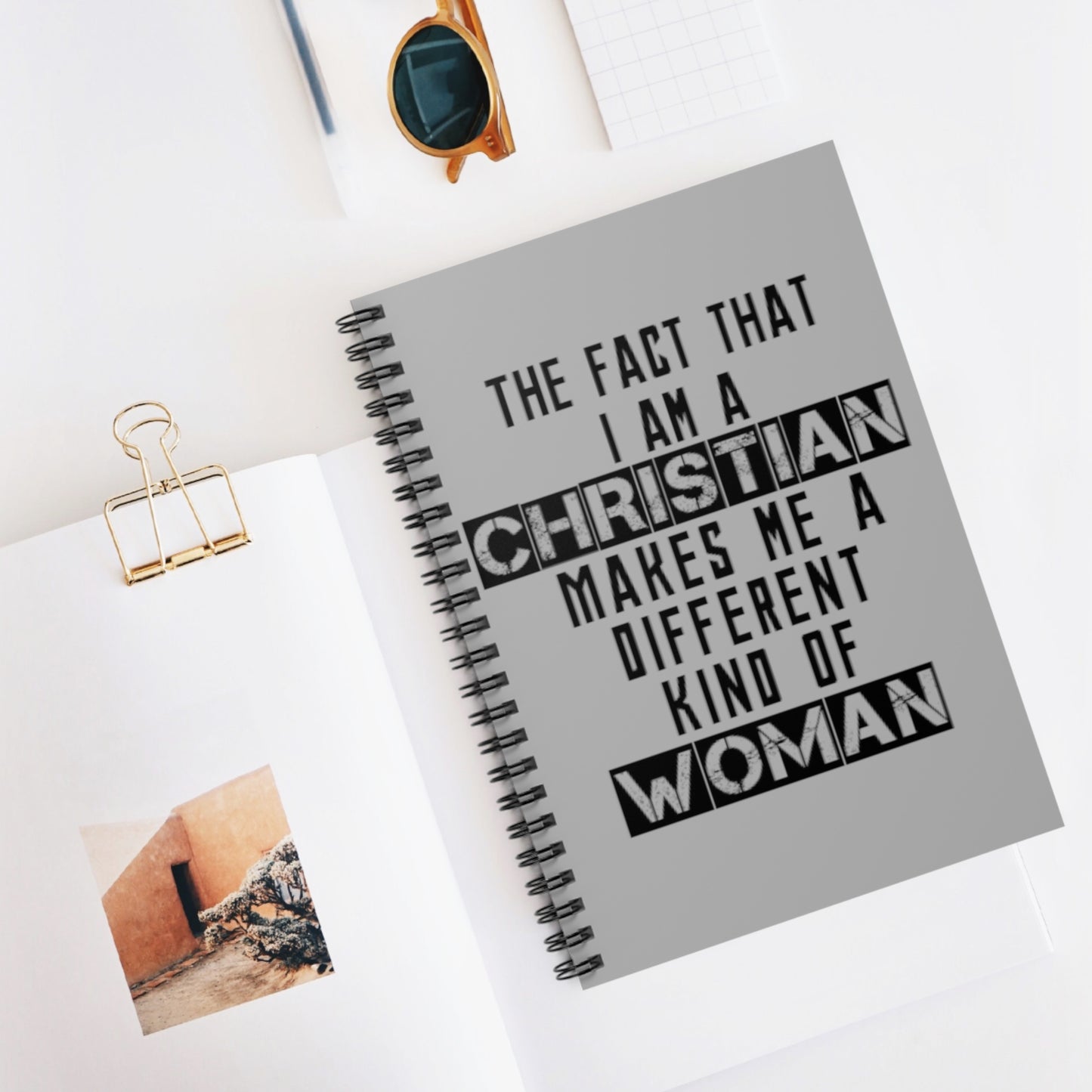 CHRISTIAN WOMAN Notebook - NZC Apparel: Nashz Couture