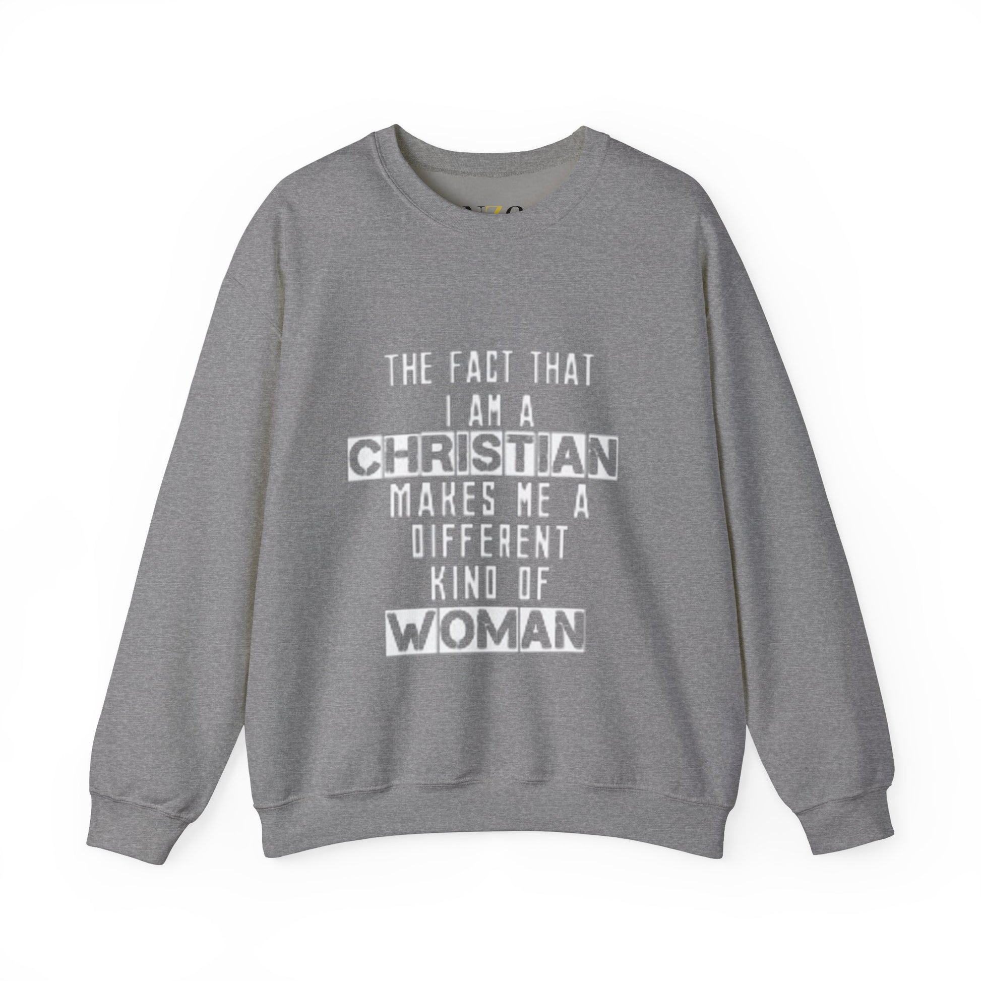 Christian Woman Sweatshirt - Modest Faith & Fashion Apparel - NZC Apparel: Nashz Couture