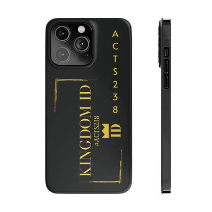 Kingdom ID- Slim Phone Case - NZC Apparel: Nashz Couture