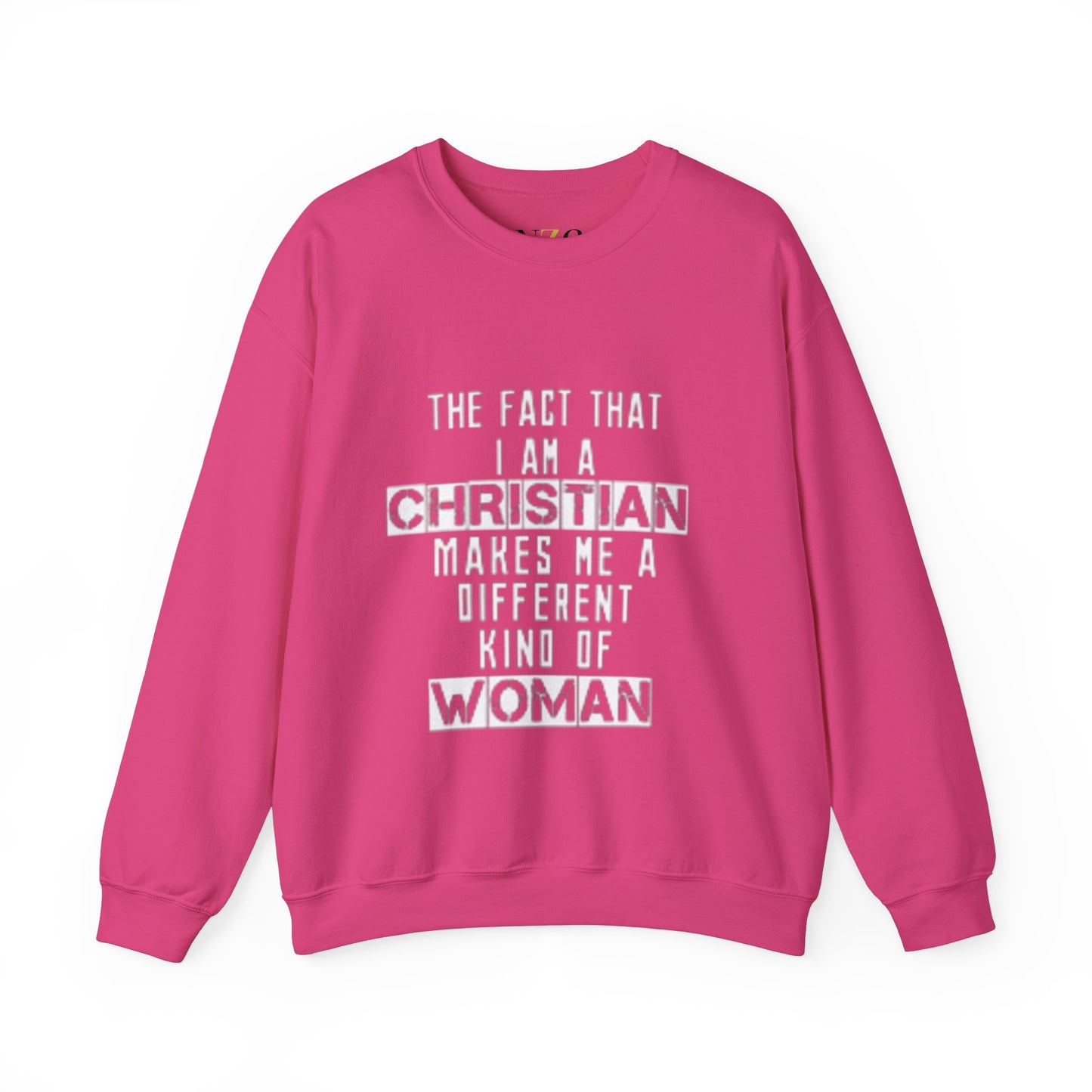 Christian Woman Sweatshirt - Modest Faith & Fashion Apparel - NZC Apparel: Nashz Couture