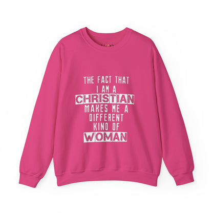 Christian Woman Sweatshirt - Modest Faith & Fashion Apparel - NZC Apparel: Nashz Couture