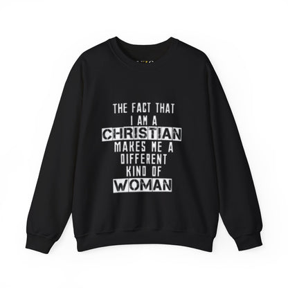 Christian Woman Sweatshirt - Modest Faith & Fashion Apparel - NZC Apparel: Nashz Couture