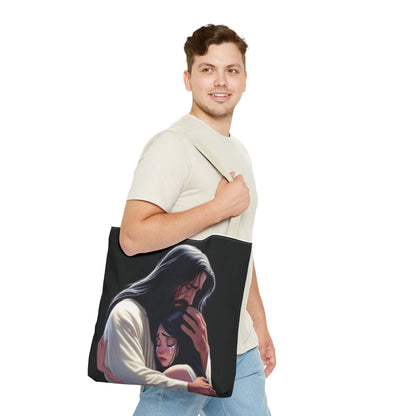 Jesus Safe Arms- Tote Bag - NZC Apparel: Nashz Couture