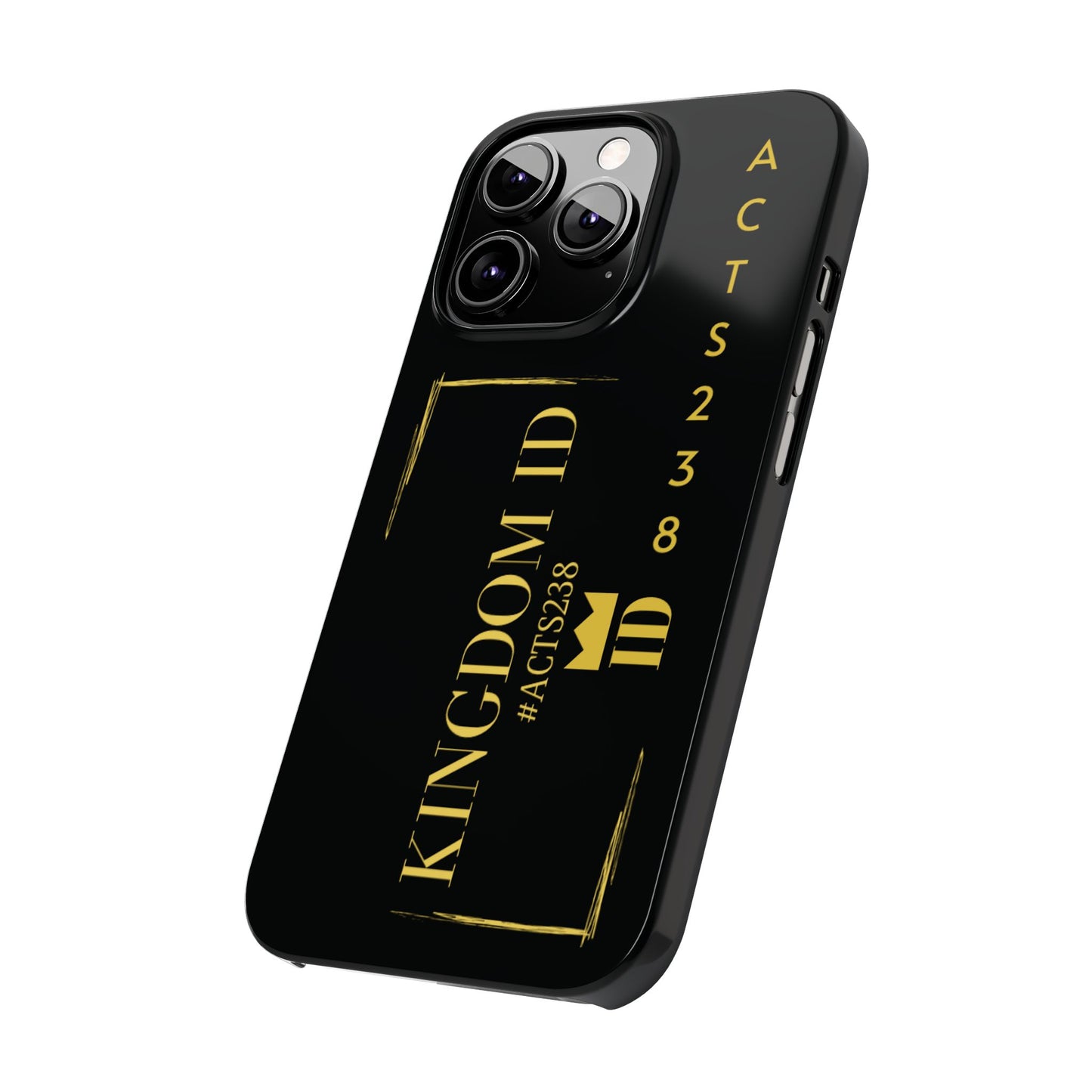 Kingdom ID- Slim Phone Case - NZC Apparel: Nashz Couture