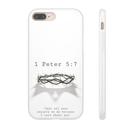 Cast Your Burdens- Clear Flexi Case