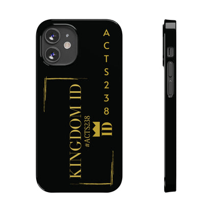 Kingdom ID- Slim Phone Case - NZC Apparel: Nashz Couture