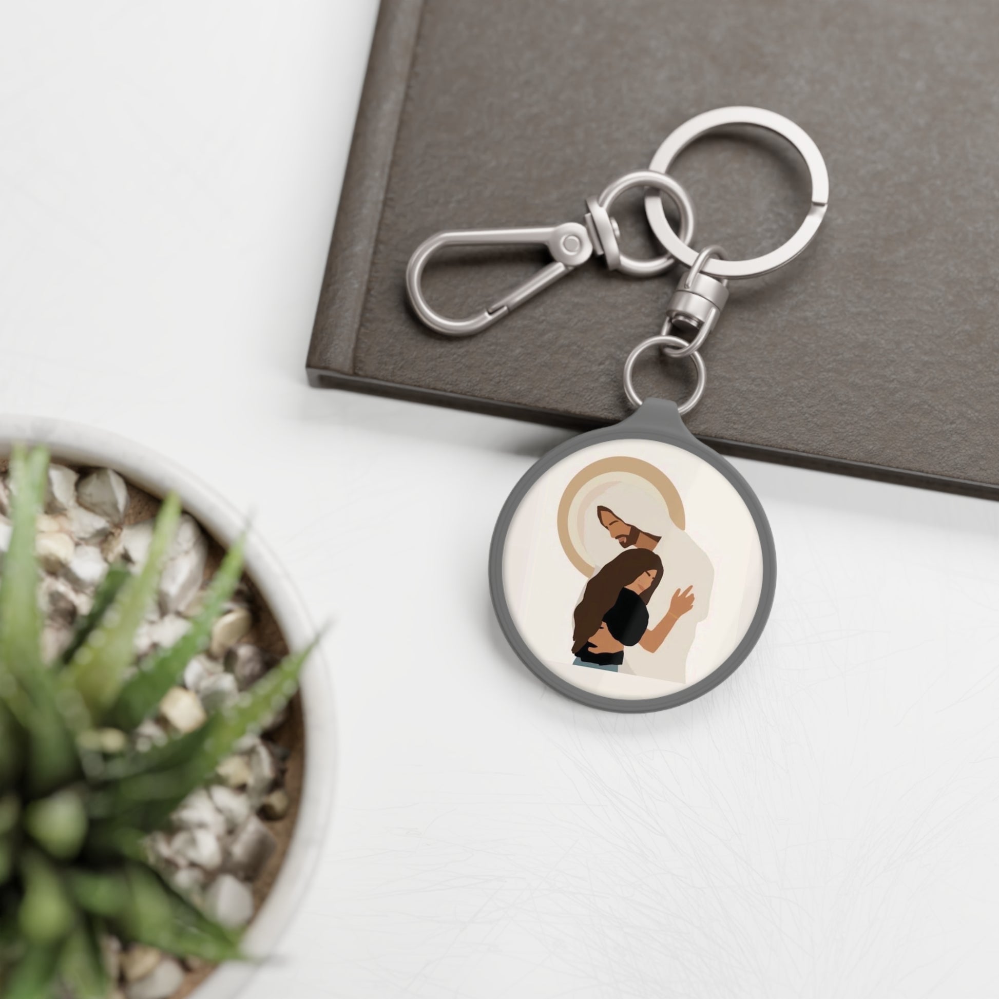 He First Loved Me- Keyring - NZC Apparel: Nashz Couture