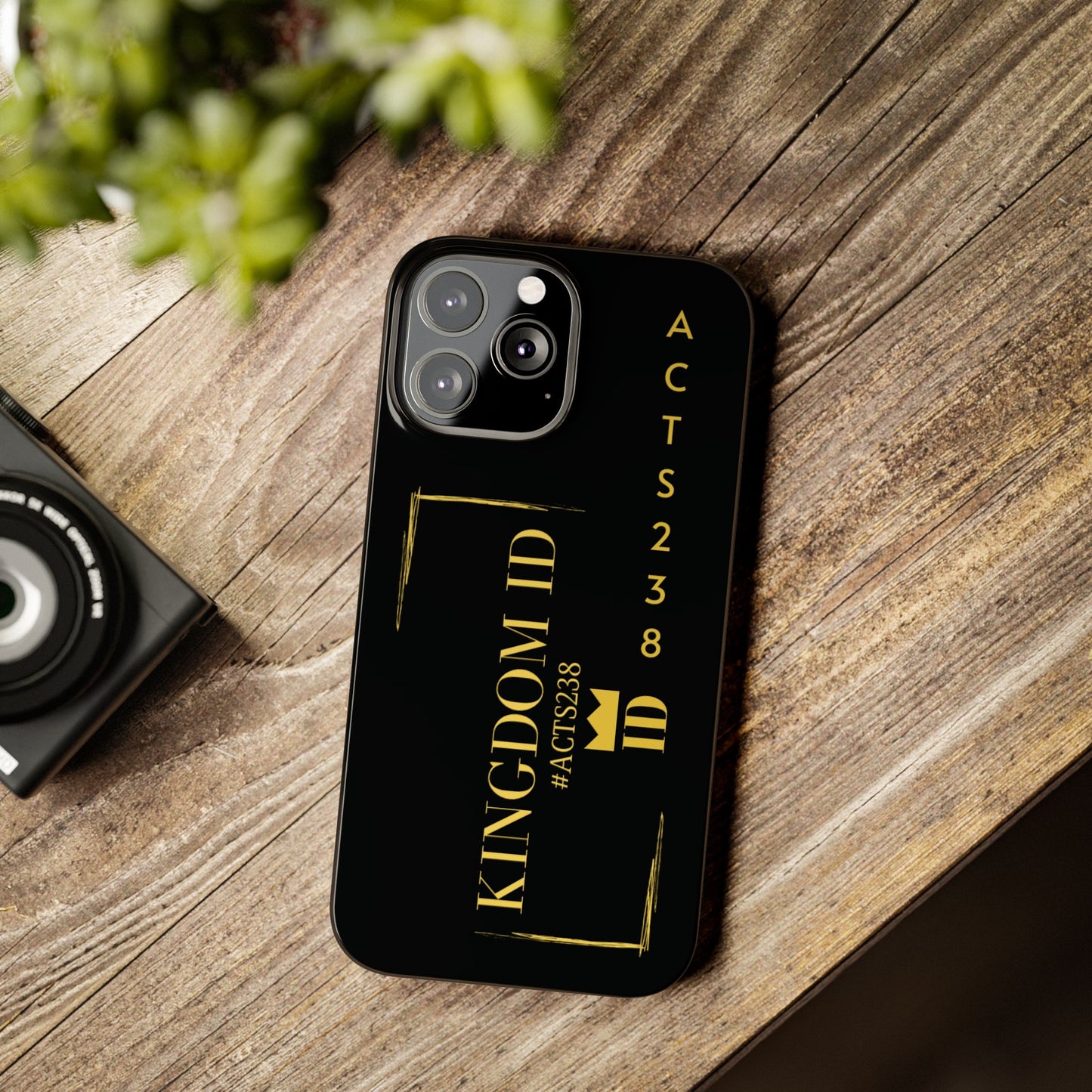 Kingdom ID- Slim Phone Case - NZC Apparel: Nashz Couture