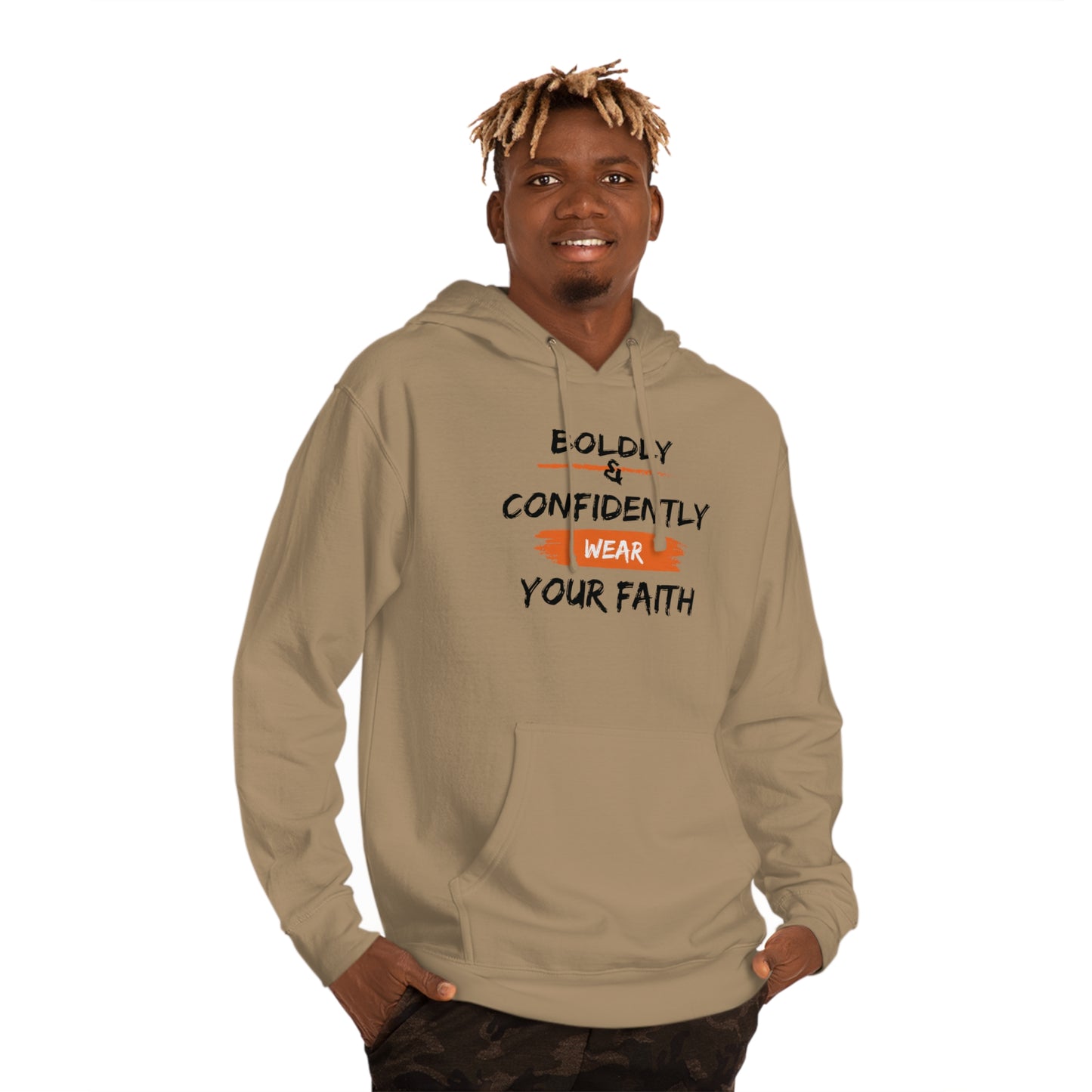 BE BOLD Hooded Sweatshirt - NZC Apparel: Nashz Couture