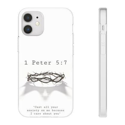 Cast Your Burdens- Clear Flexi Case