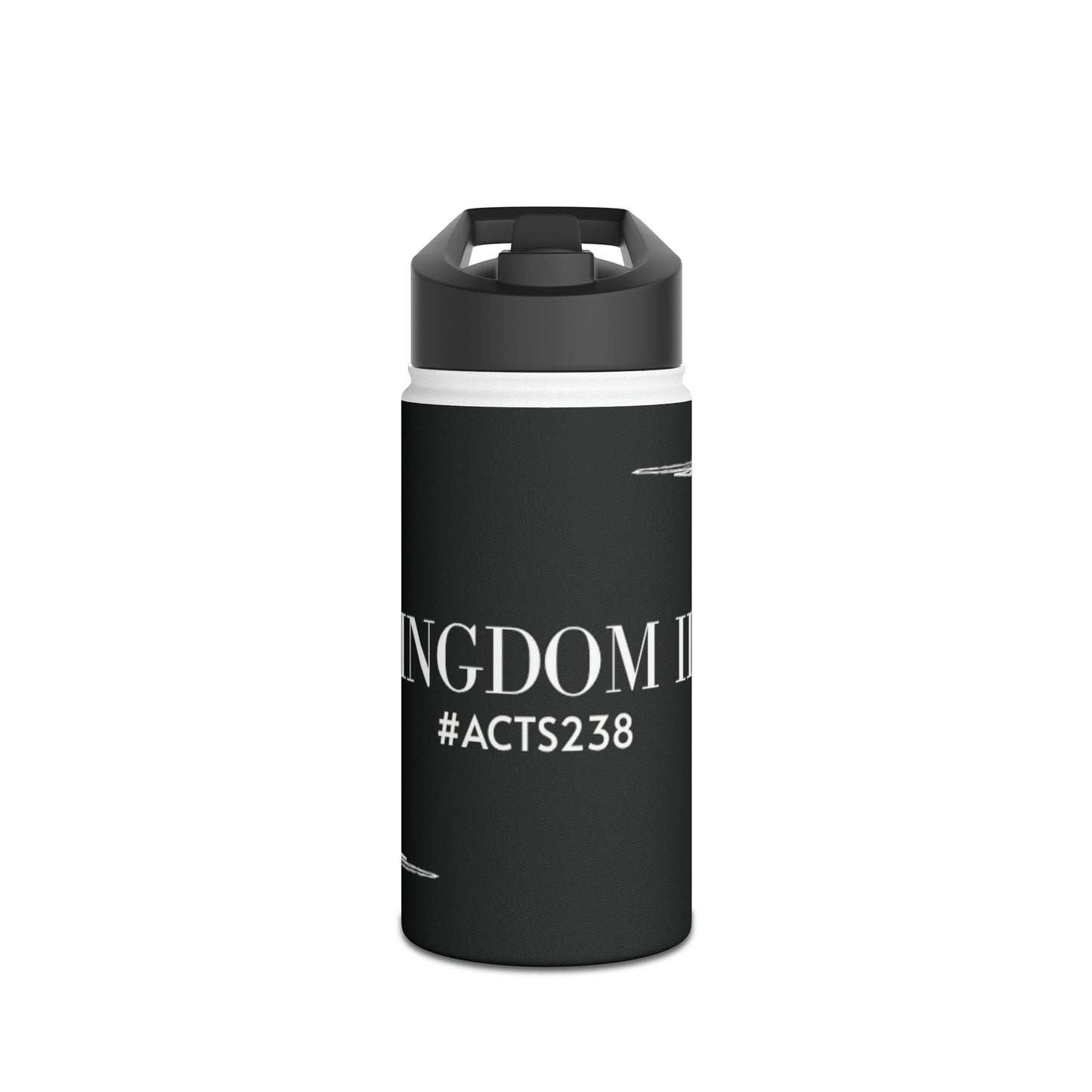 KINGDOM ID Stainless Steel Water Bottle - NZC Apparel: Nashz Couture