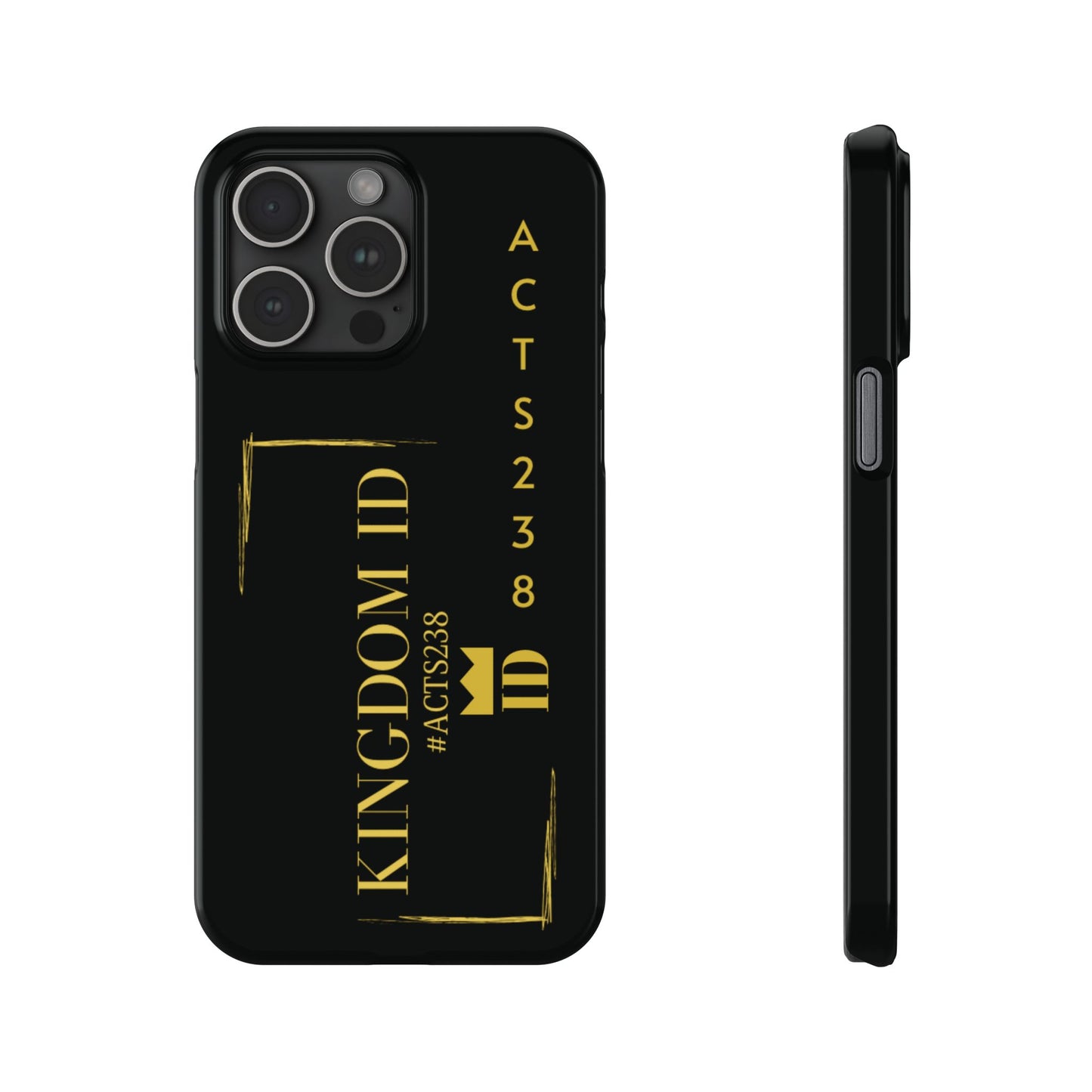 Kingdom ID- Slim Phone Case - NZC Apparel: Nashz Couture