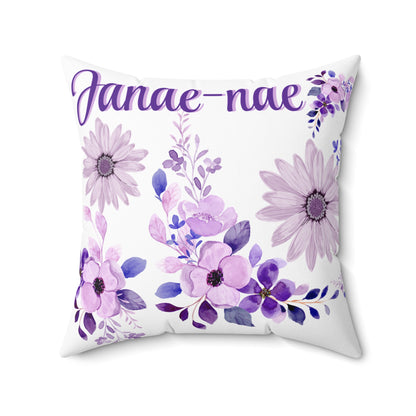 Personalized Pillow Square - NZC Apparel: Nashz Couture