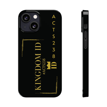 Kingdom ID- Slim Phone Case - NZC Apparel: Nashz Couture