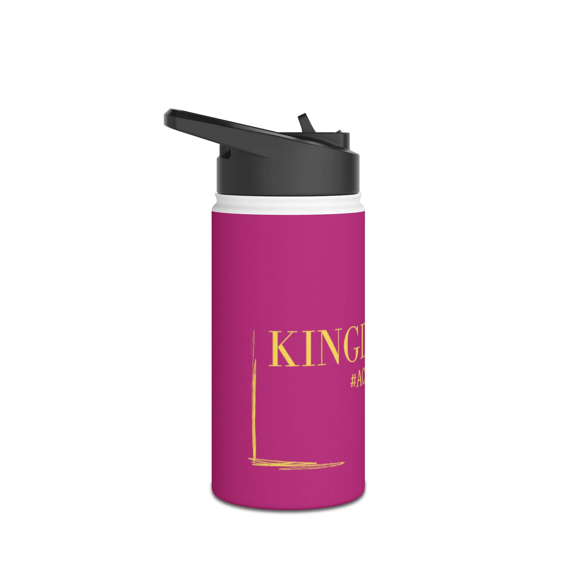 KINGDOM ID Stainless Steel Water Bottle - NZC Apparel: Nashz Couture