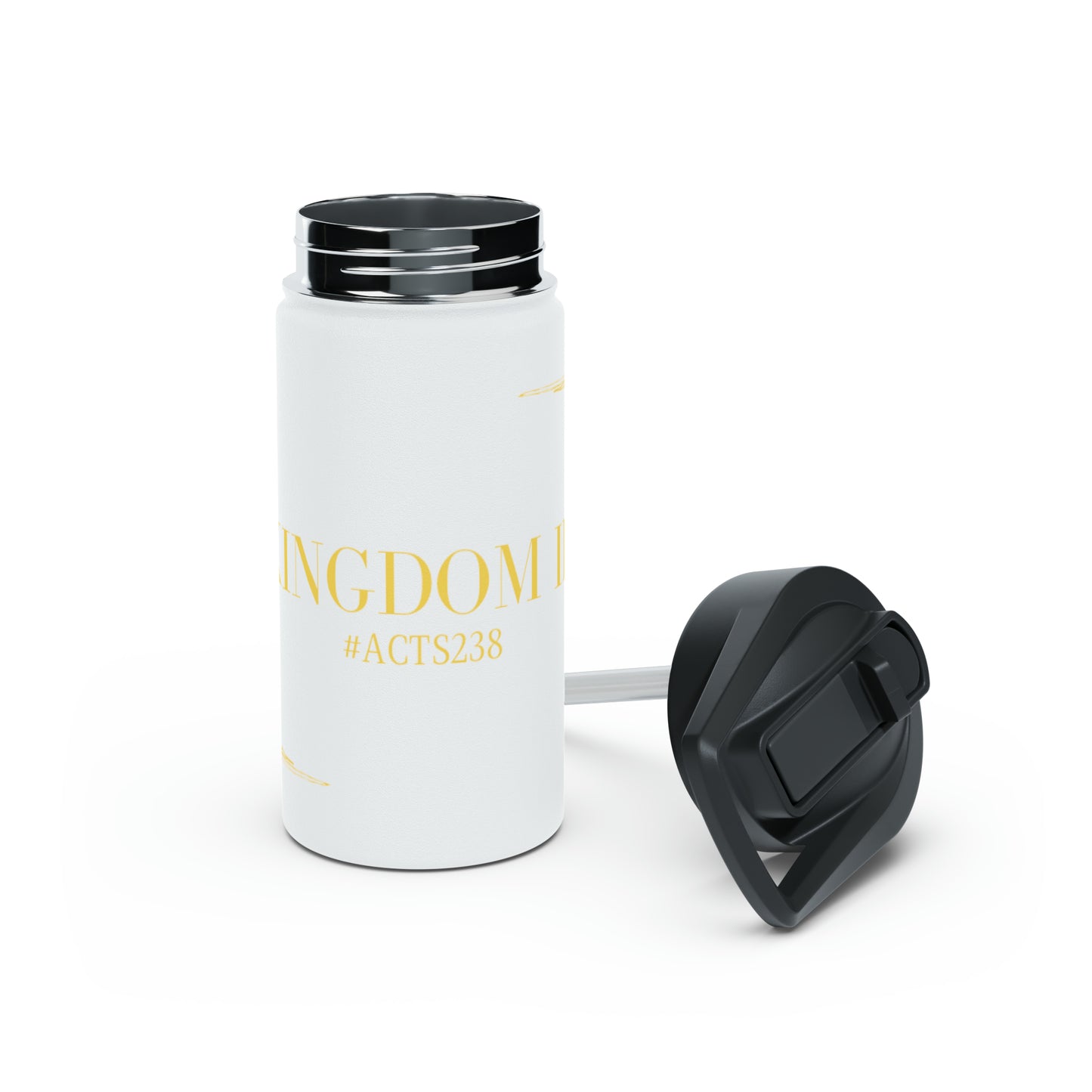 KINGDOM ID Stainless Steel Water Bottle - NZC Apparel: Nashz Couture