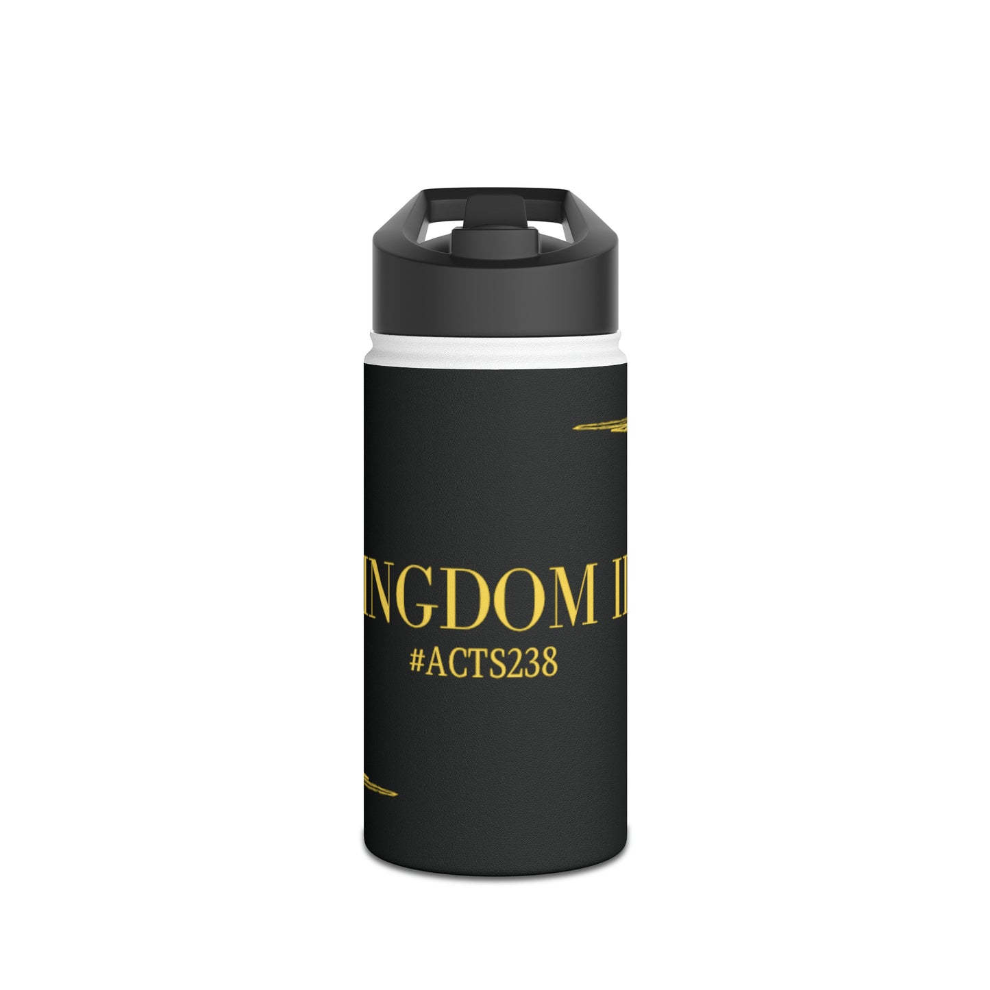 KINGDOM ID Stainless Steel Water Bottle - NZC Apparel: Nashz Couture