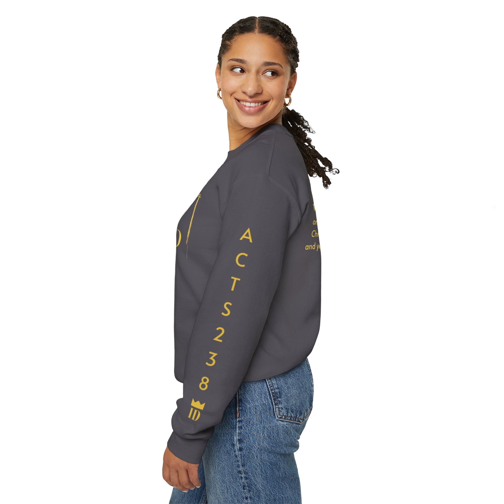 KINGDOM ID- Acts238 Crewneck Sweatshirt - NZC Apparel: Nashz Couture