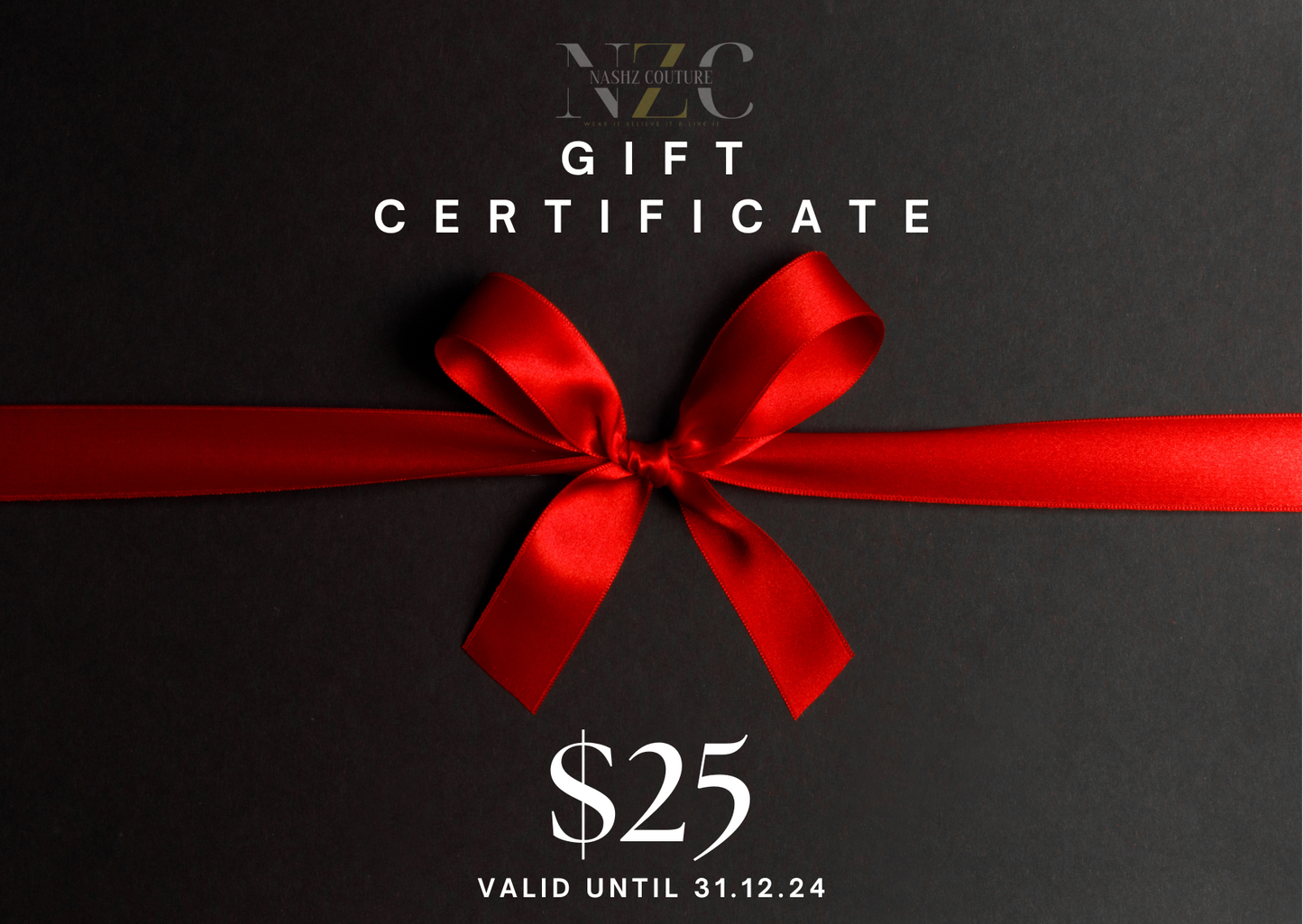 Gift Card - NZC Apparel: Nashz Couture